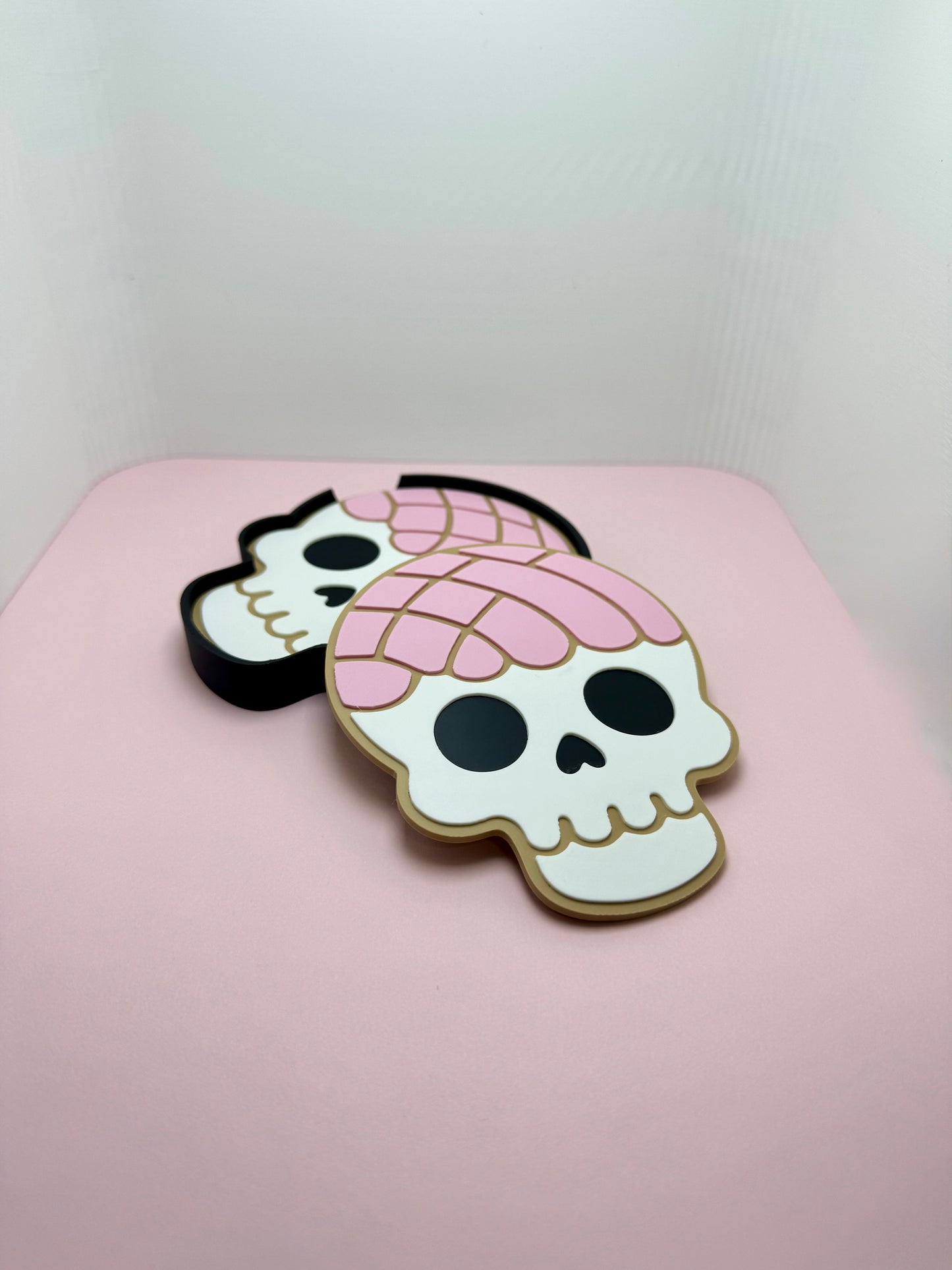 Spooky Concha Coaster