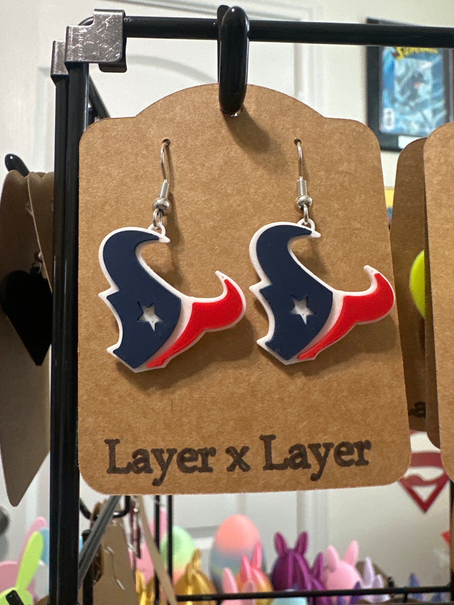 Texans Earrings