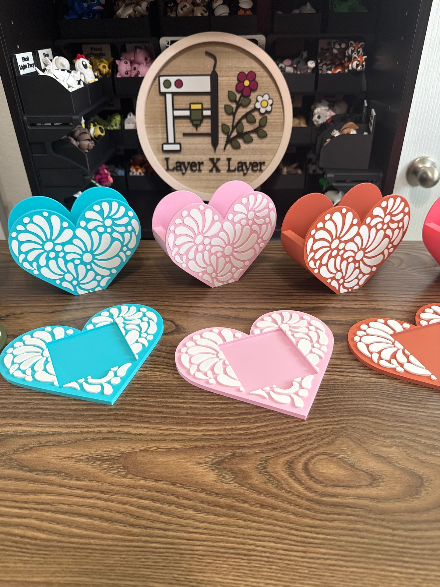 Talavera Pen/Sticky Note Holder