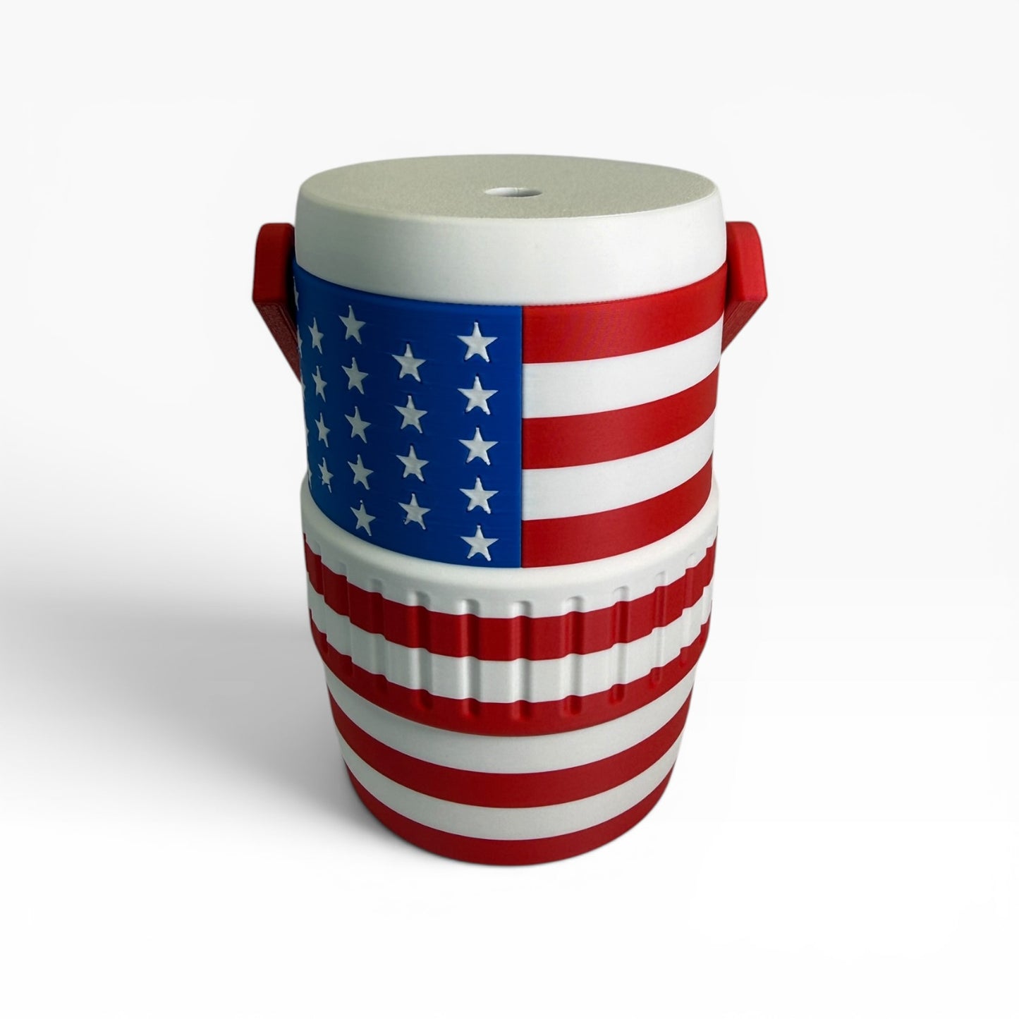 American Flag Can Cooler