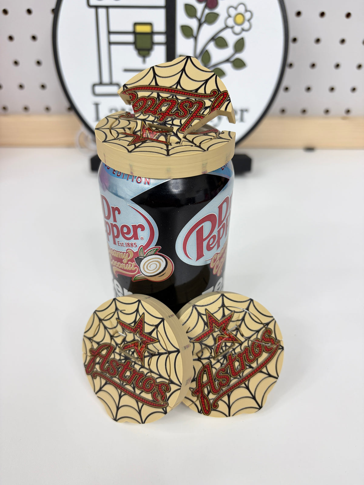 Astros Spider Can Caps