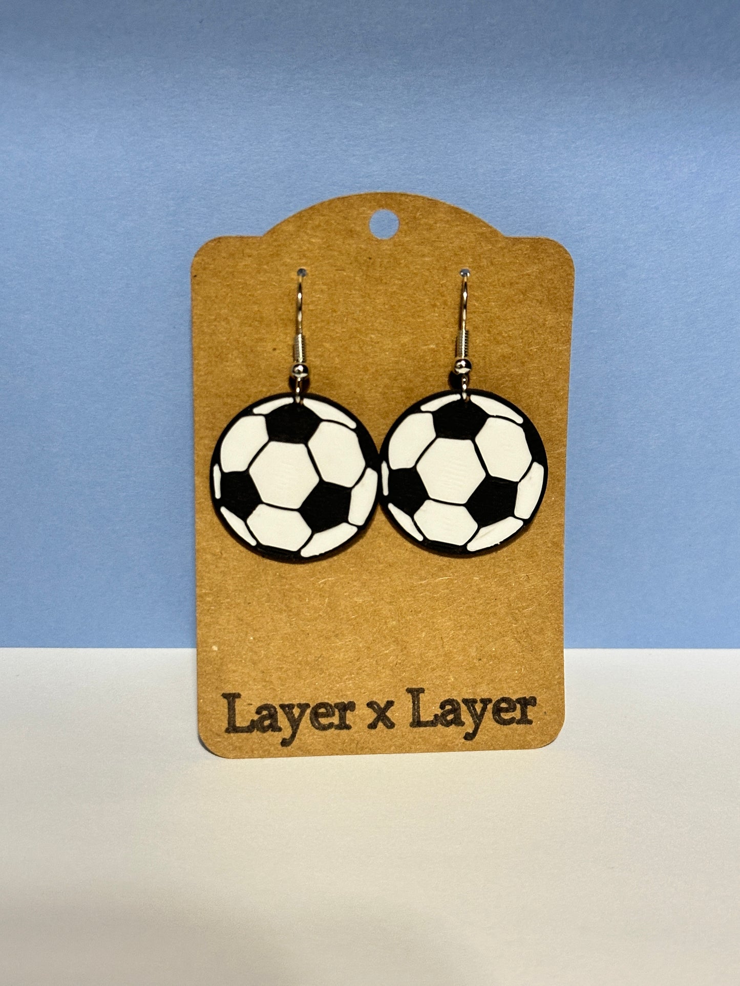 Soccer Earrings