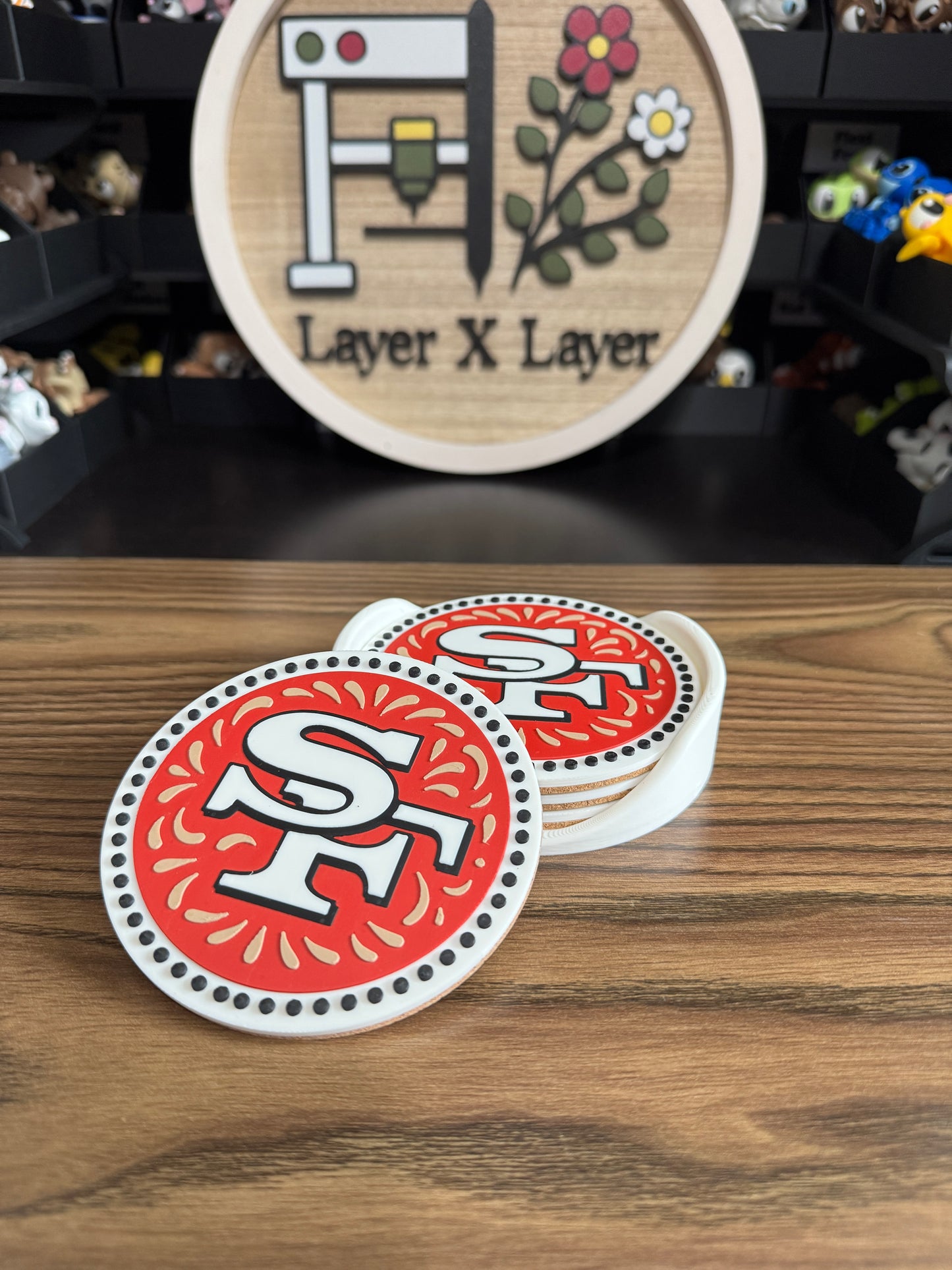 Talavera 49ers Coaster Set