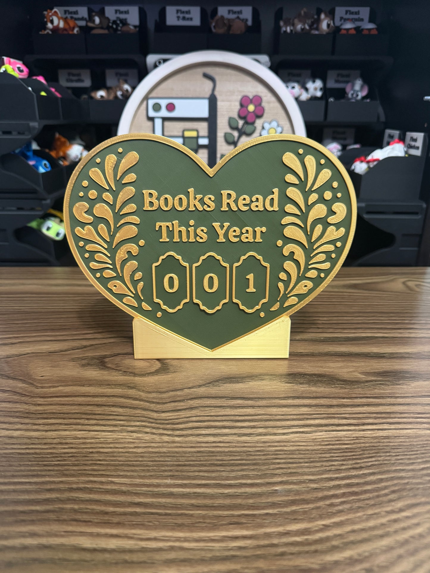 Talavera Heart Book Read Counter