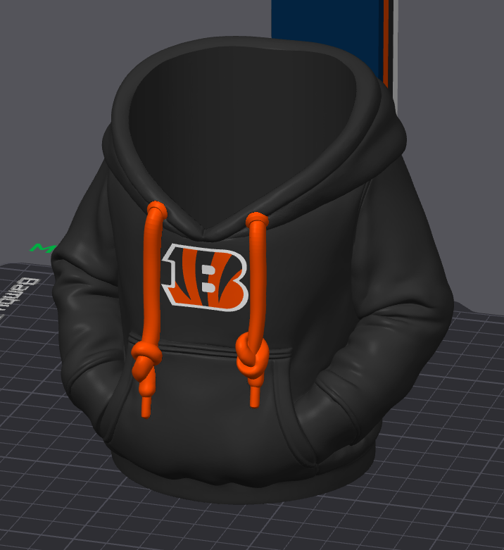 Cincinnati Hoodie Koozie & Pen Holder