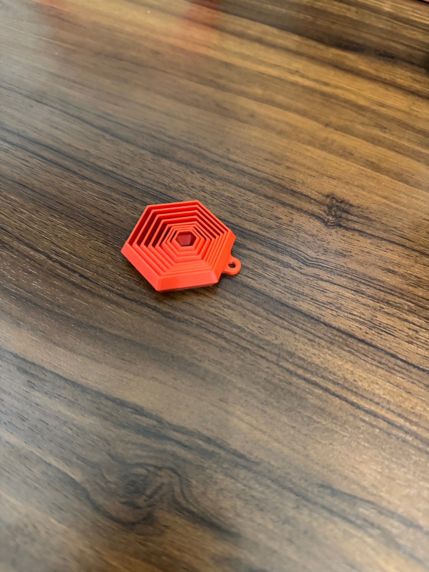 Hexagon Fidget Keychain
