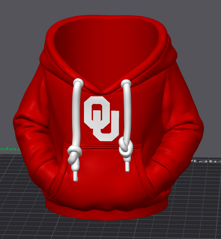 OU Hoodie Pen Holder & Koozie