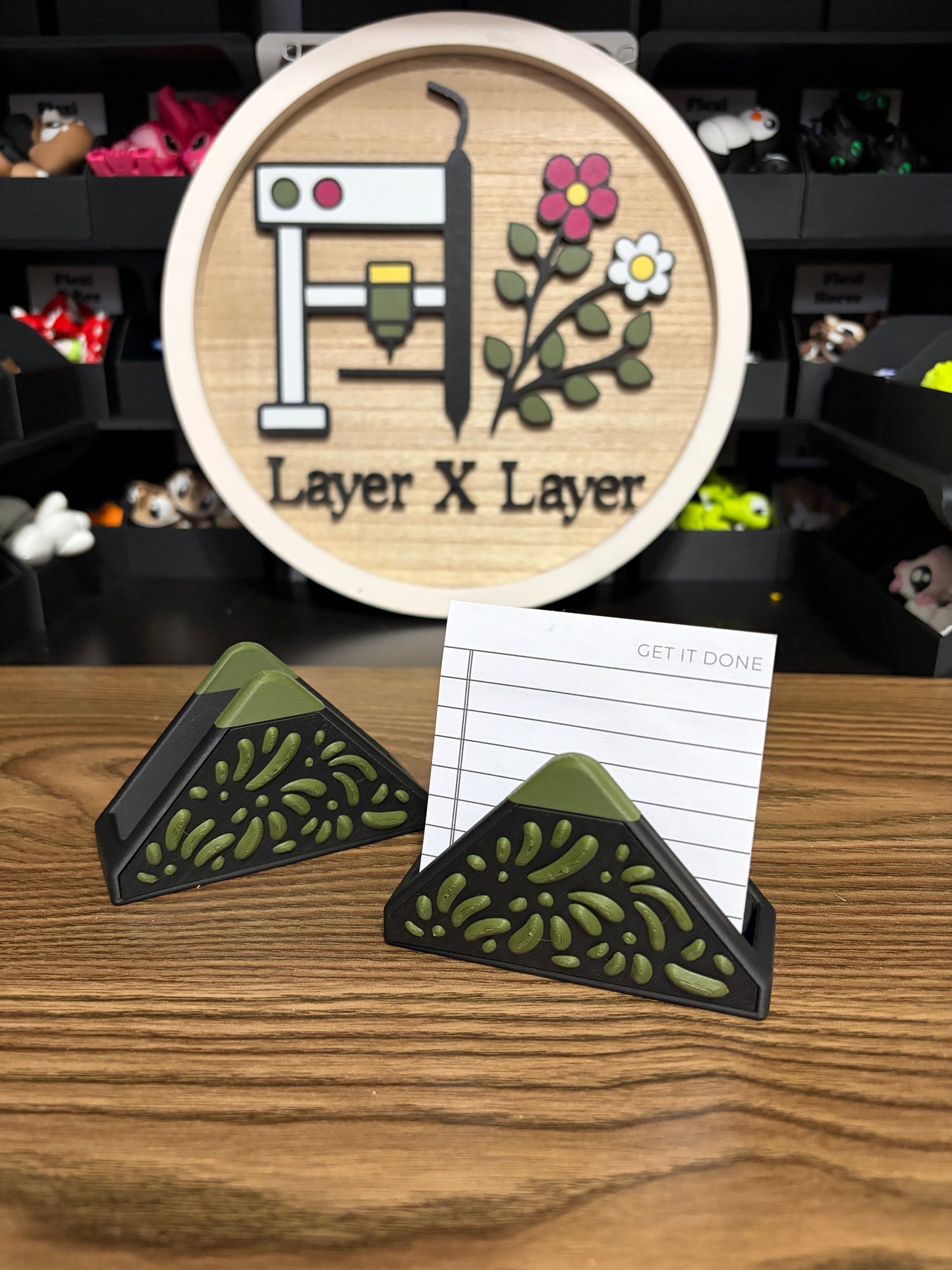 Talavera Upright Sticky Note Holder