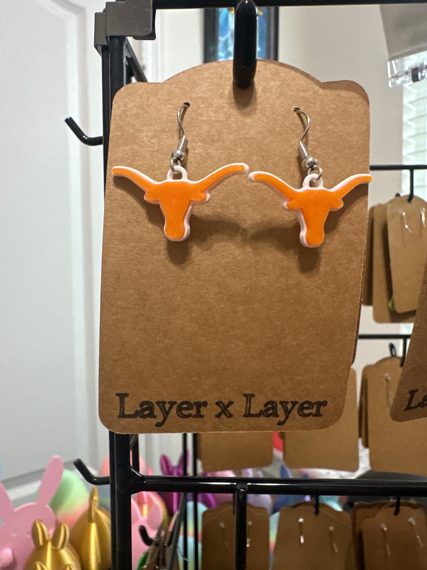Longhorn Earrings