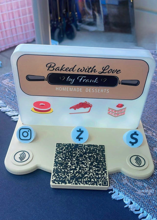 Lightbox Vendor Stand 2 in 1