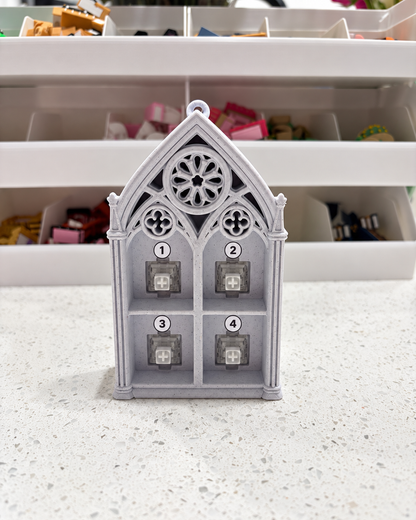 Gothic Bookshelf Fidget Clicker