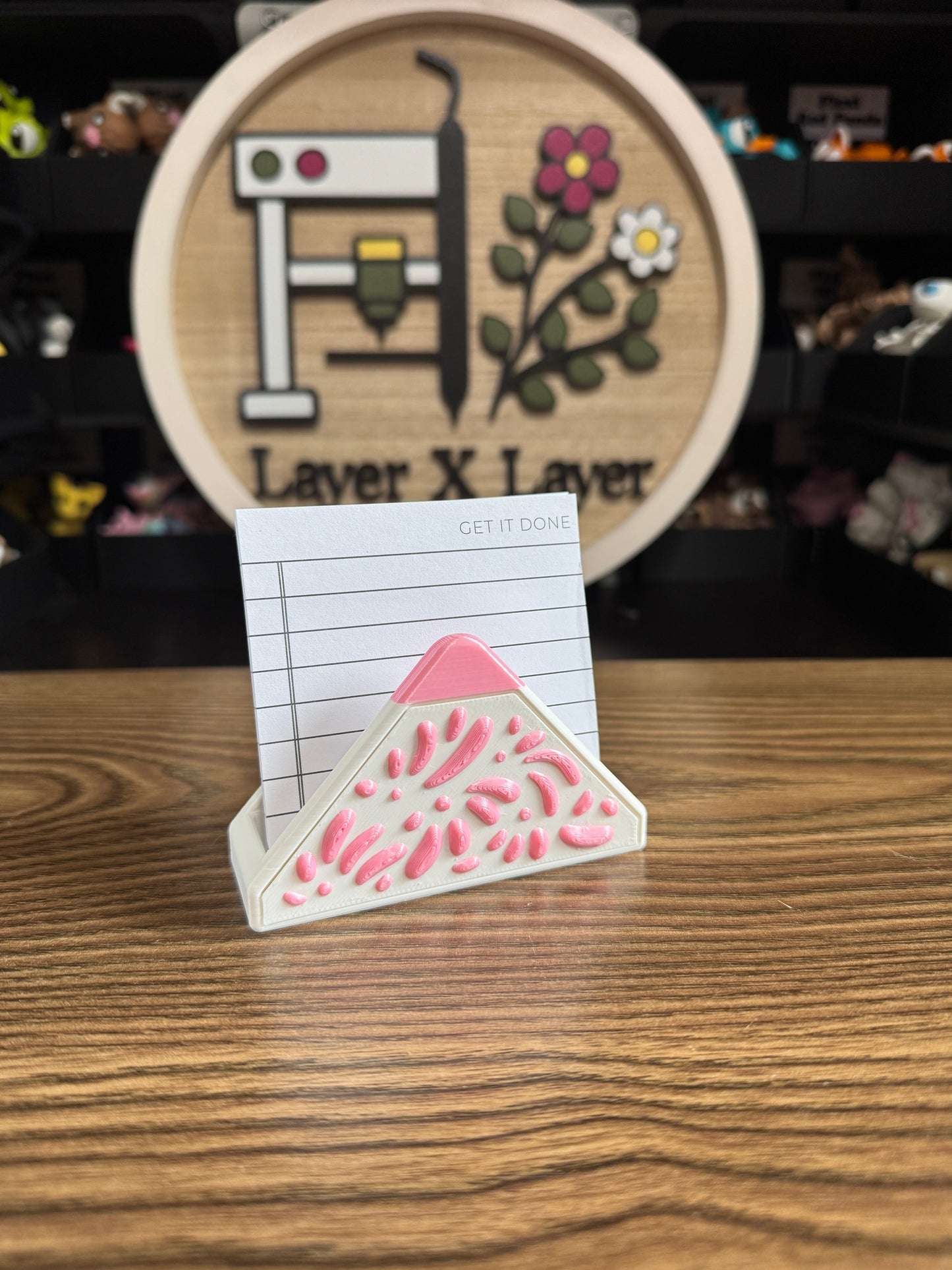 Talavera Upright Sticky Note Holder