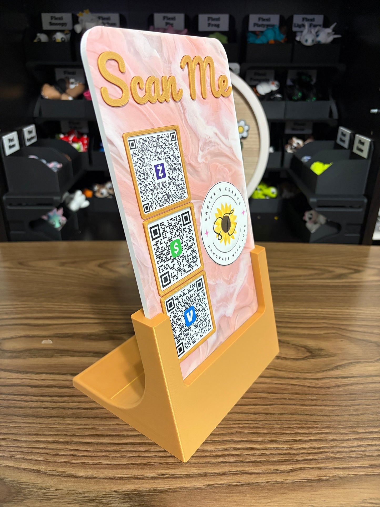 Scan Me QR Code Sign