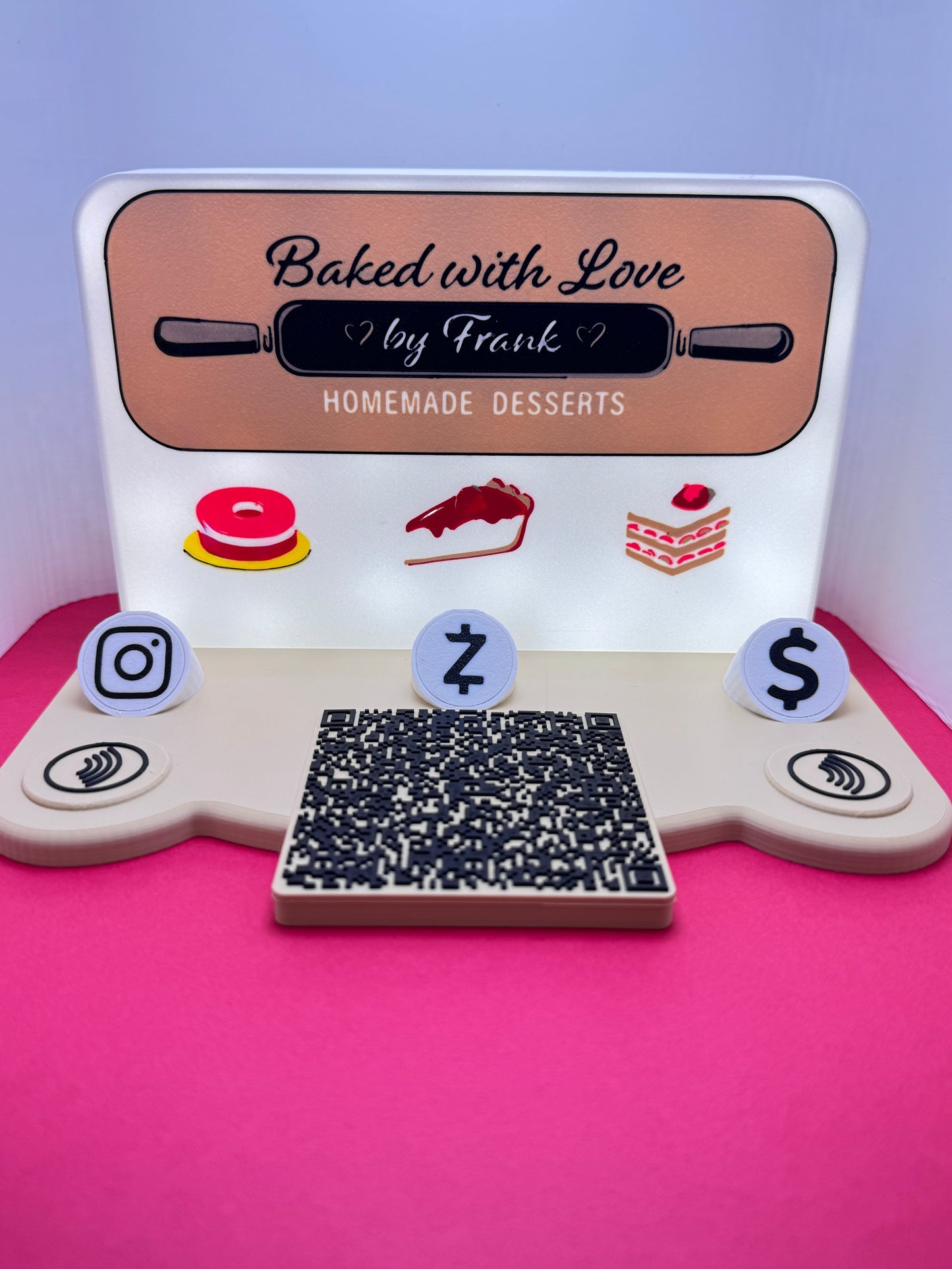 Lightbox Vendor Stand 2 in 1