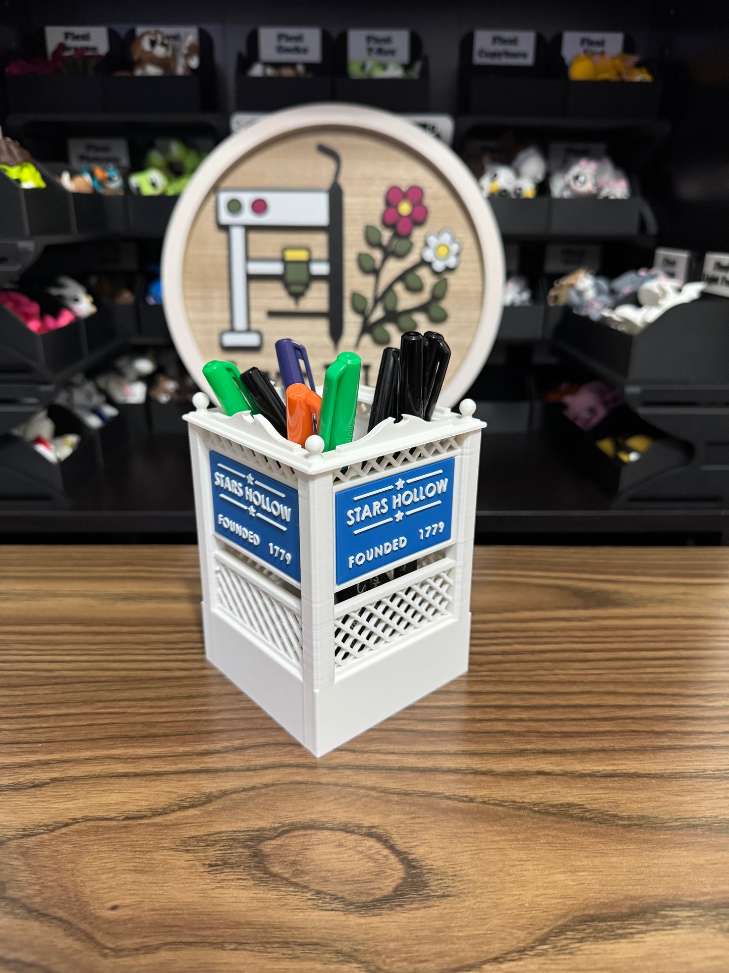 Stars Hollow Pen Holder