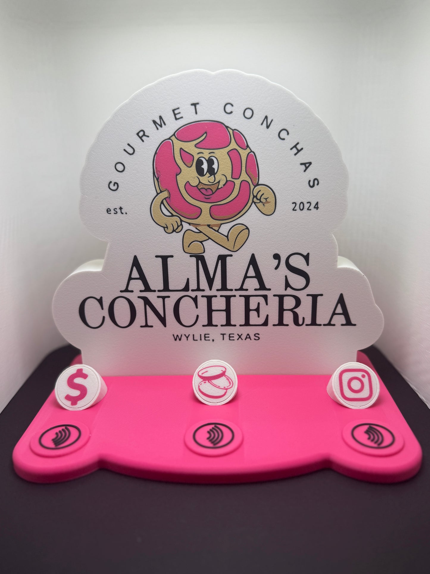 Lightbox Vendor Stand 2 in 1