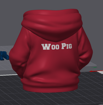 Razorbacks Hoodie Pen Holder & Koozie
