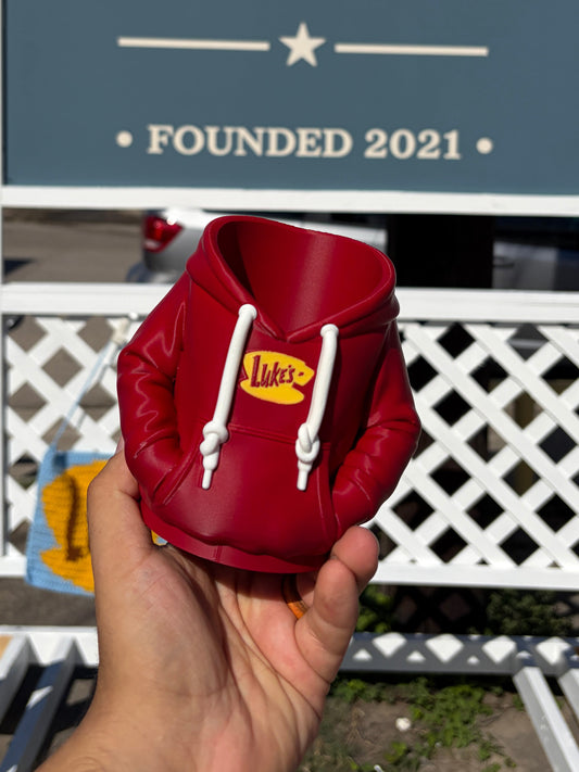 Lukes Diner Hoodie Pen Holder & Koozie