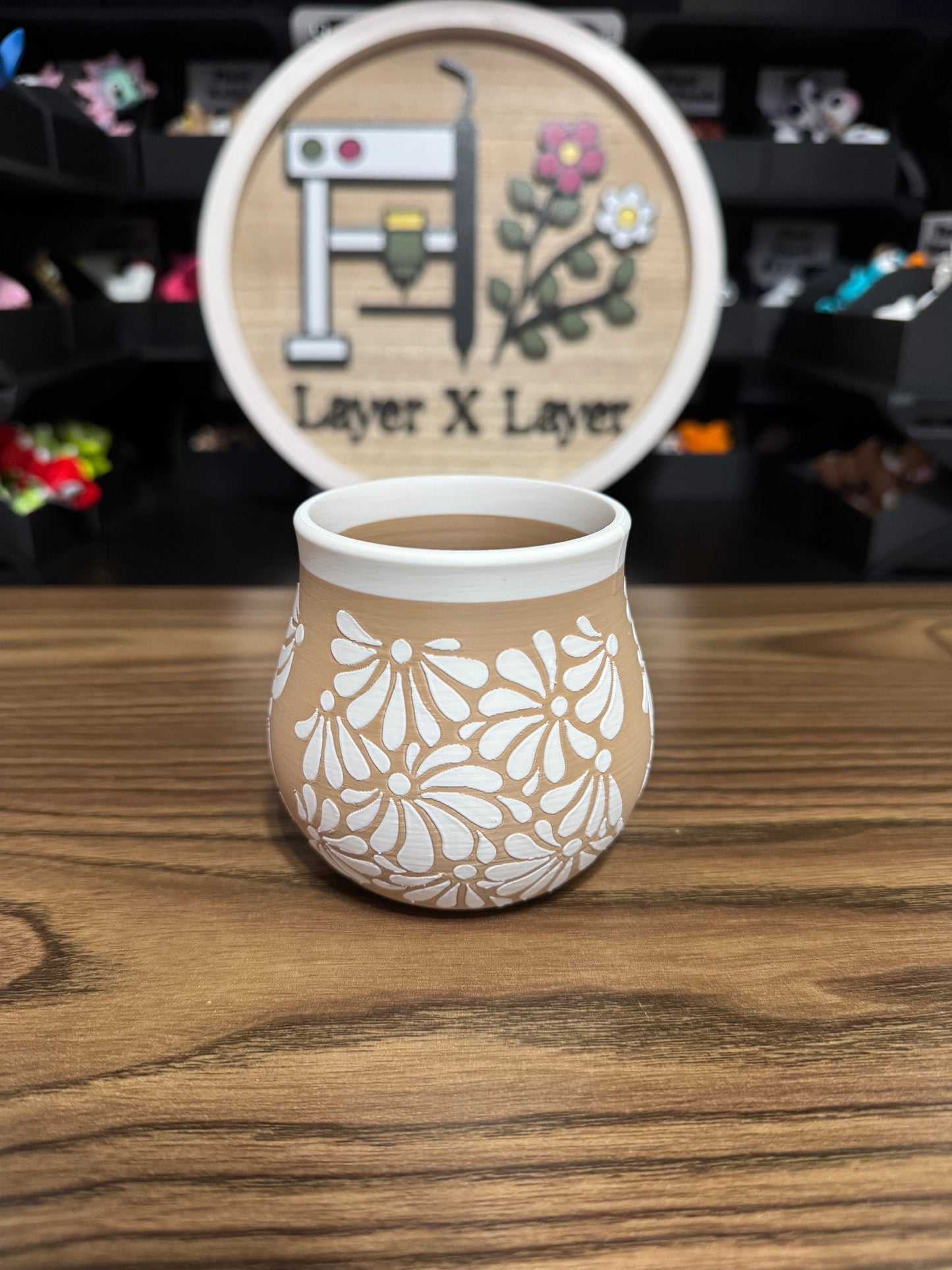 Talavera Pot Pen Holder