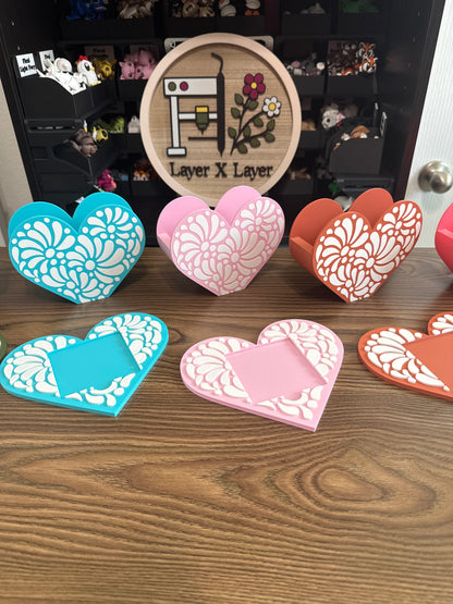 Talavera Pen/Sticky Note Holder