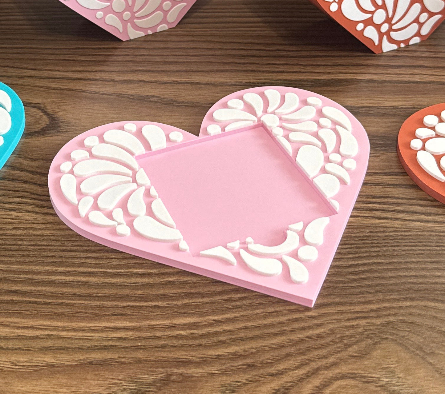 Talavera Pen/Sticky Note Holder