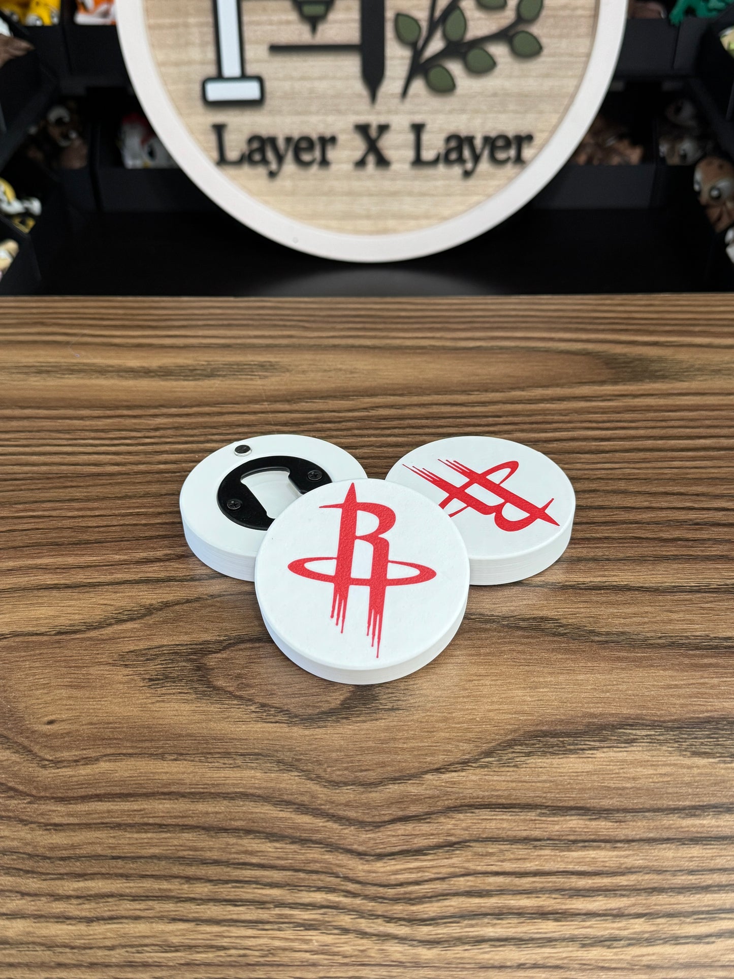 Rockets Magnetic Bottle Opener