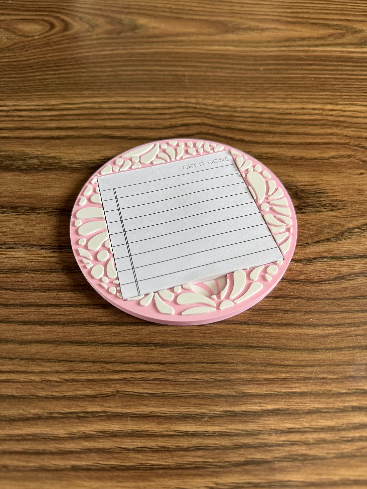 Talavera Pen & Sticky Note Holder