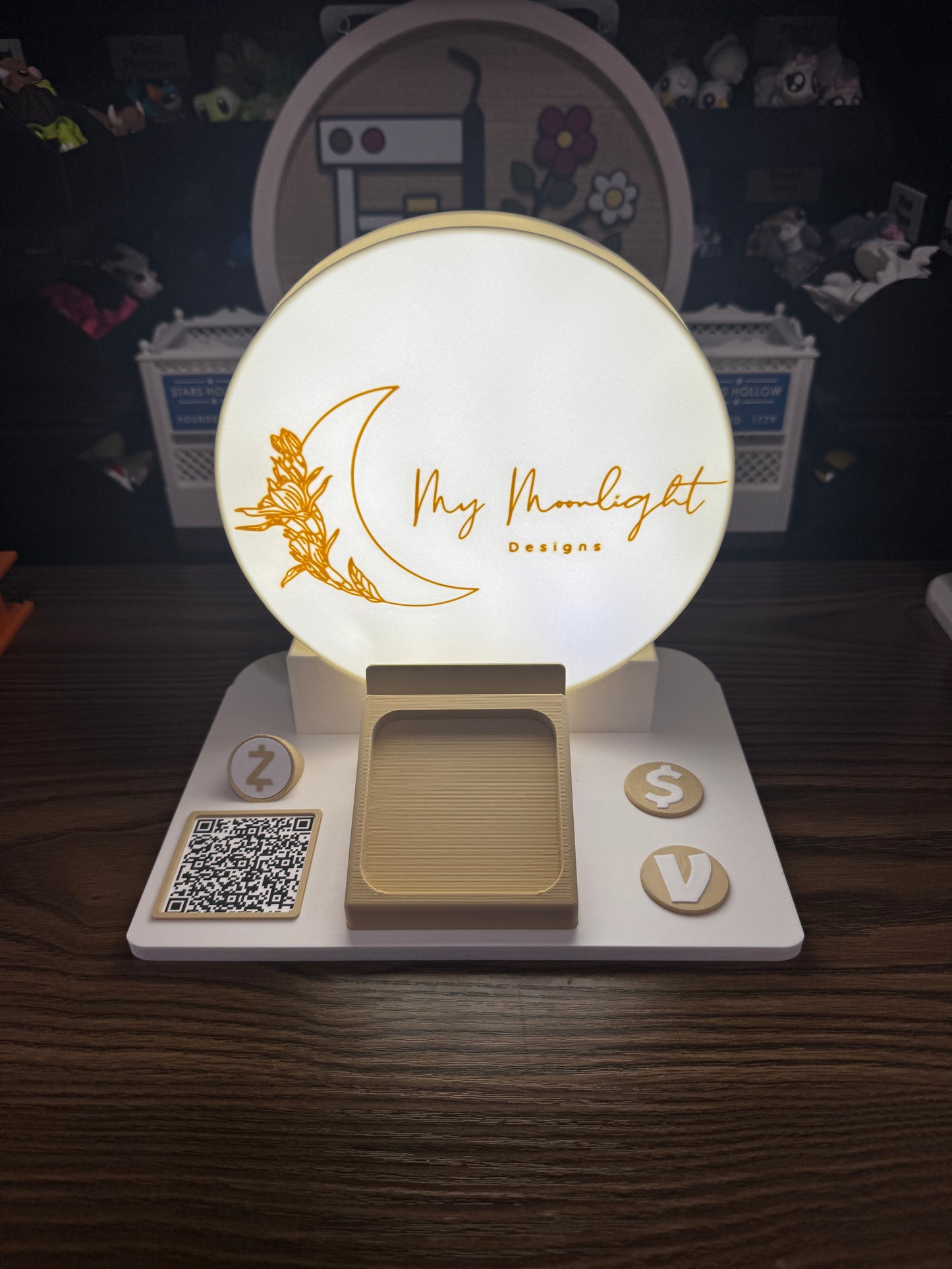Lightbox Vendor Stand 2 in 1