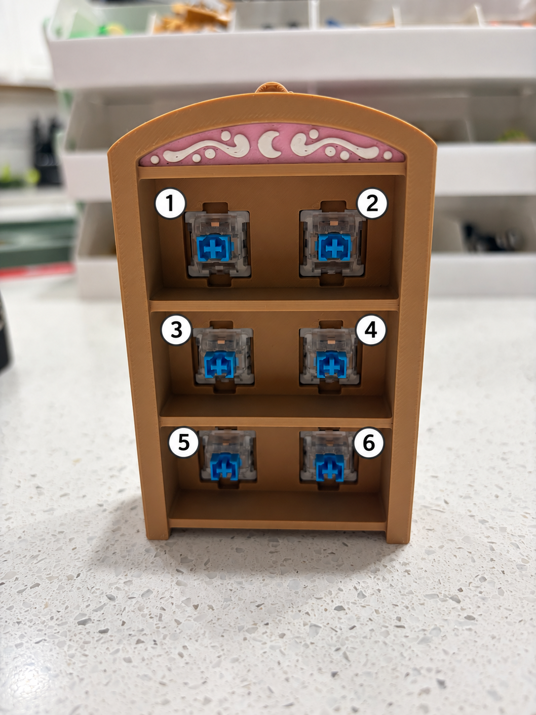 Cozy Bookshelf Fidget Clicker