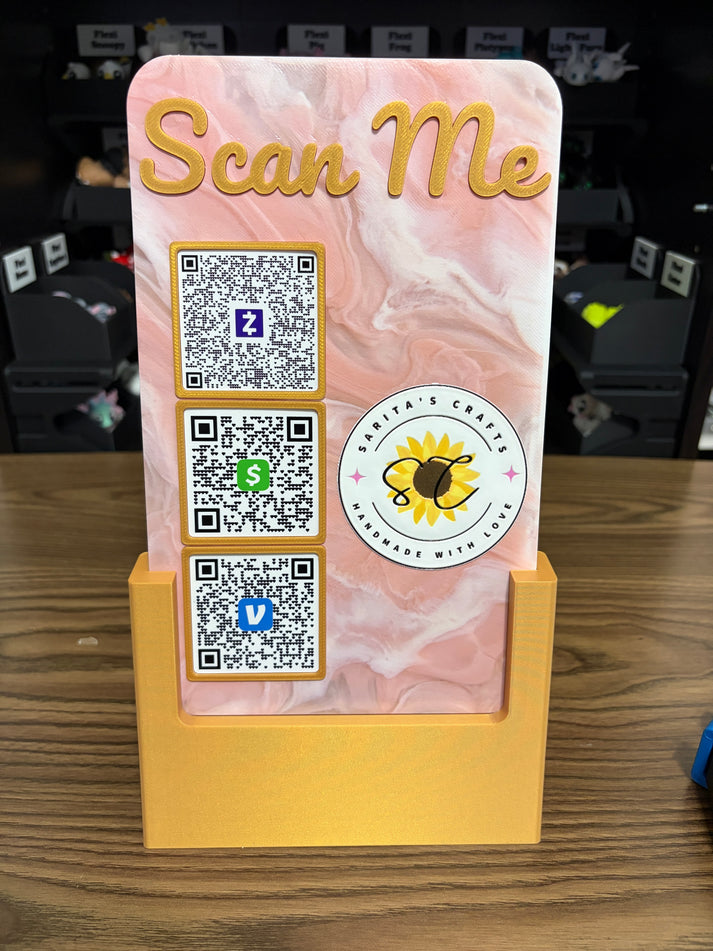Scan Me QR Code Sign – Layer by Layer