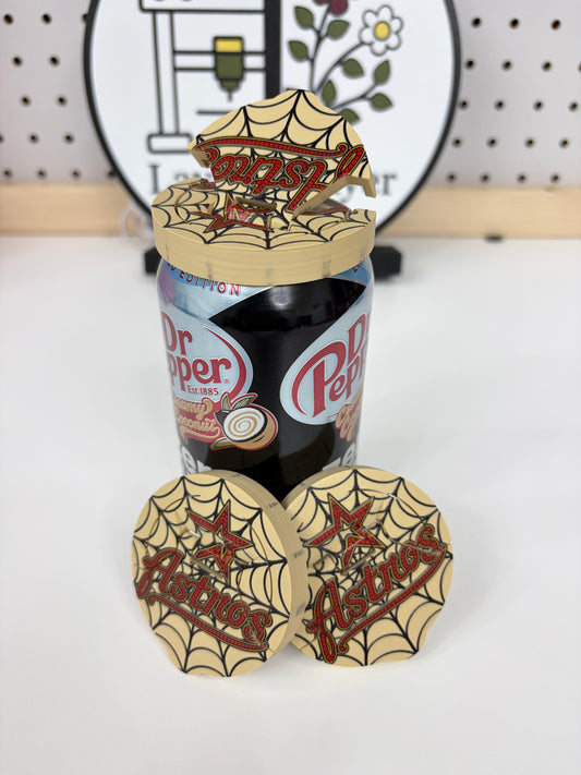 Astros Spider Can Caps