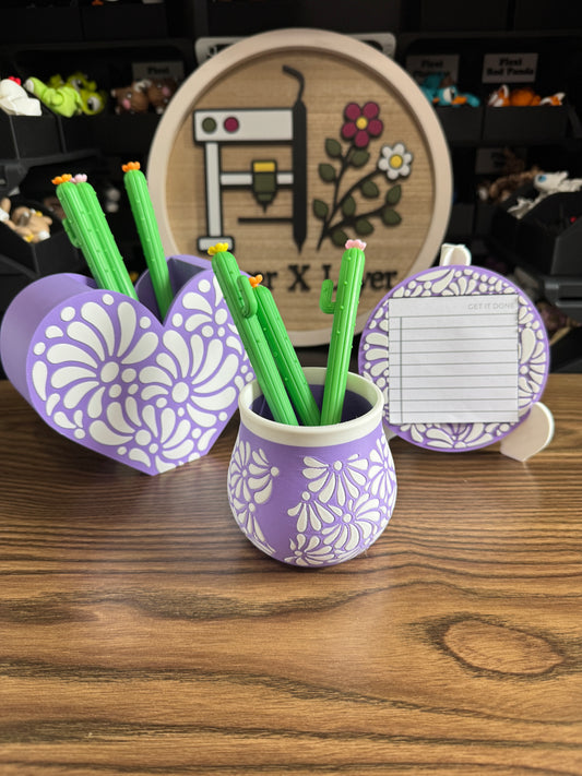 Talavera Pot Pen Holder