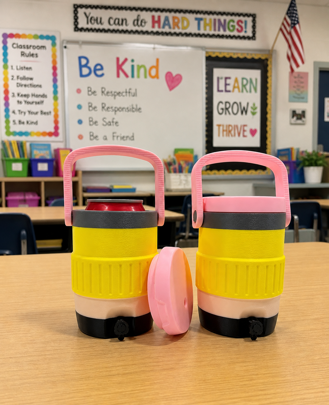 3D Printed Pencil Can Cooler
