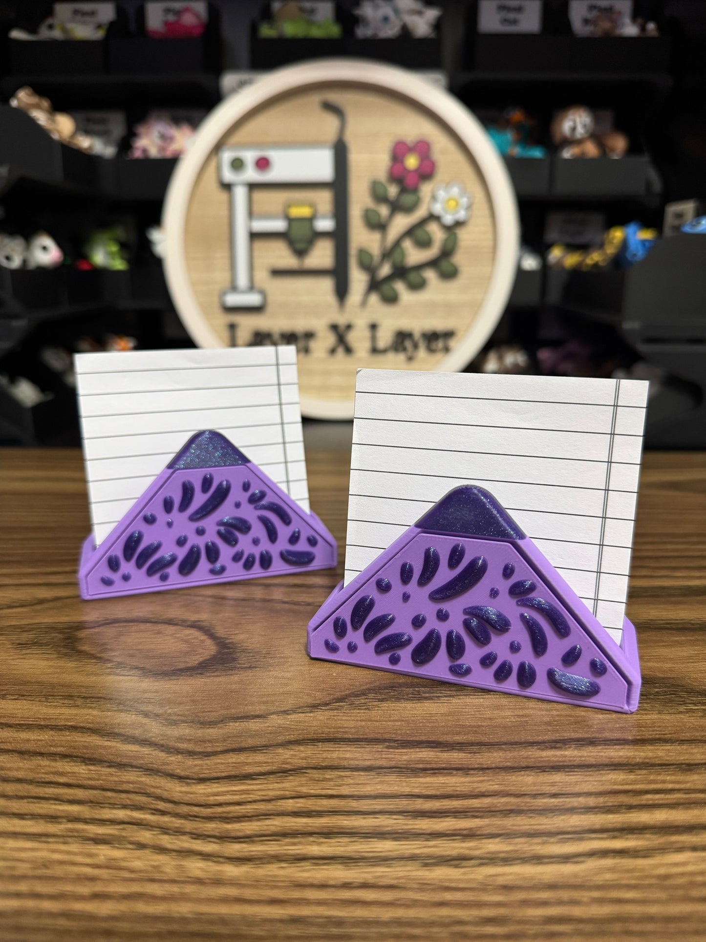 Talavera Upright Sticky Note Holder