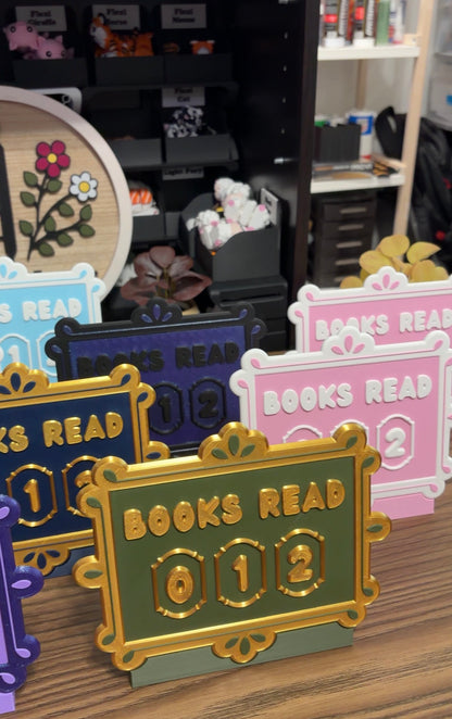 Books Read Counter