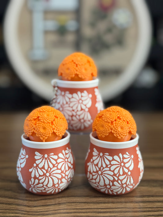 Talavera Cempasúchil Clicker