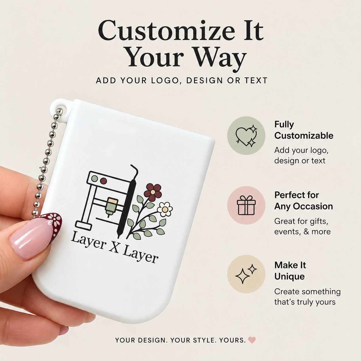 Custom Dollar Tree Hand Sanitizer Holder
