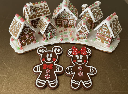 Mouse Gingerbread Decorative Figures