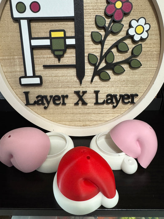 Santa Hat Ornament w/ Compartment