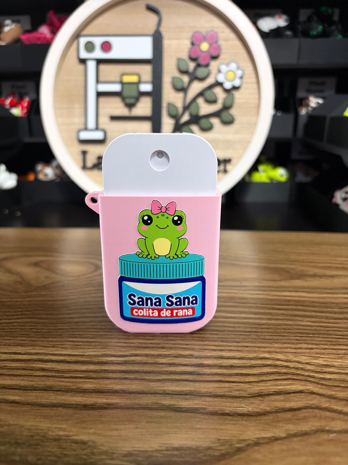 Sana Sana Colita de Rana Hand Sanitizer Sleeve