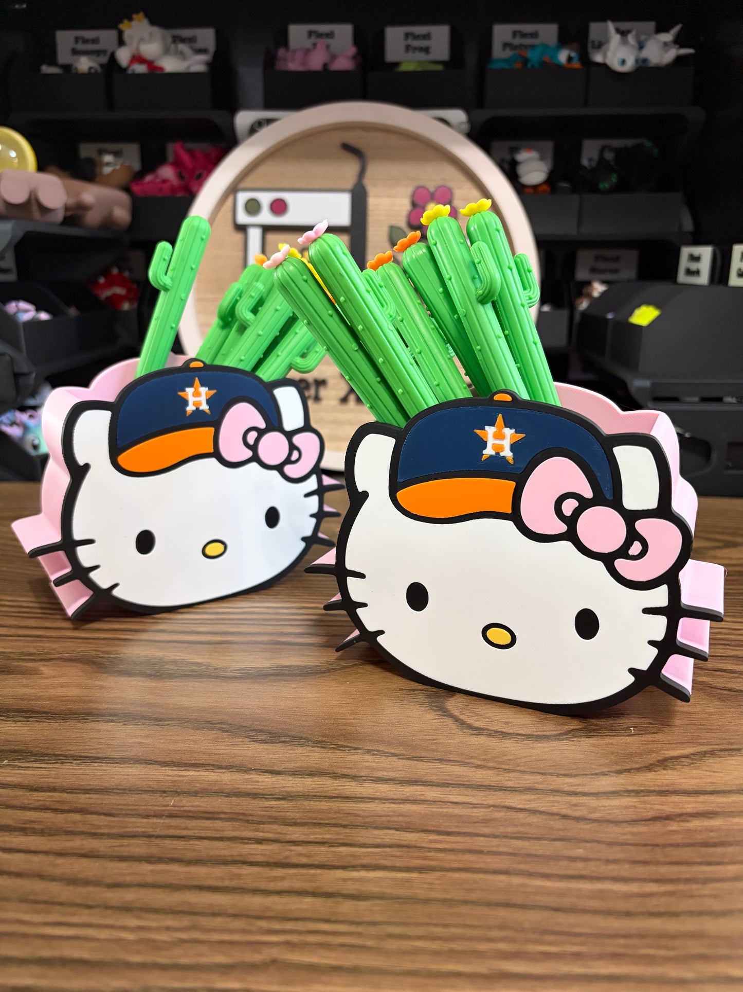 Astros Kitty Pen Holder