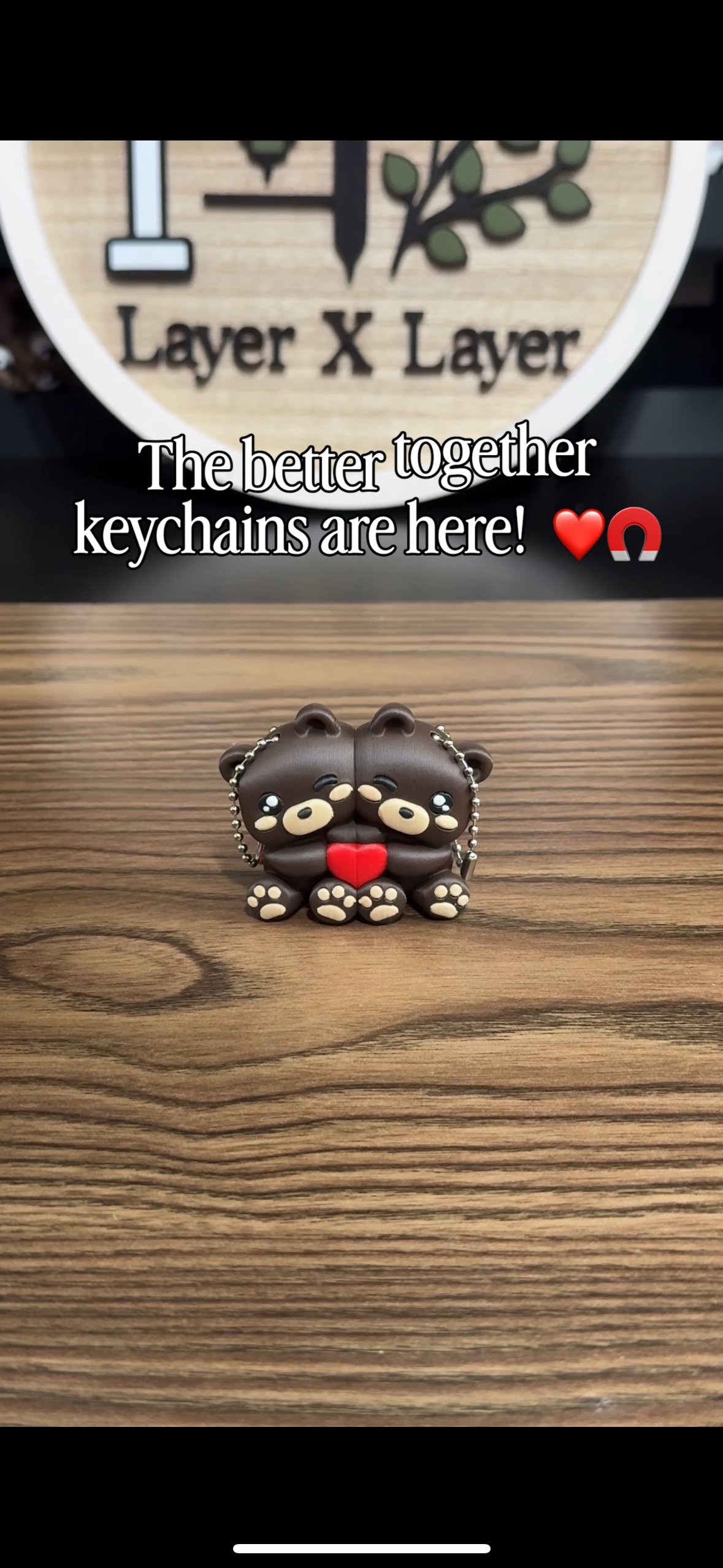 Better Together Keychain Set