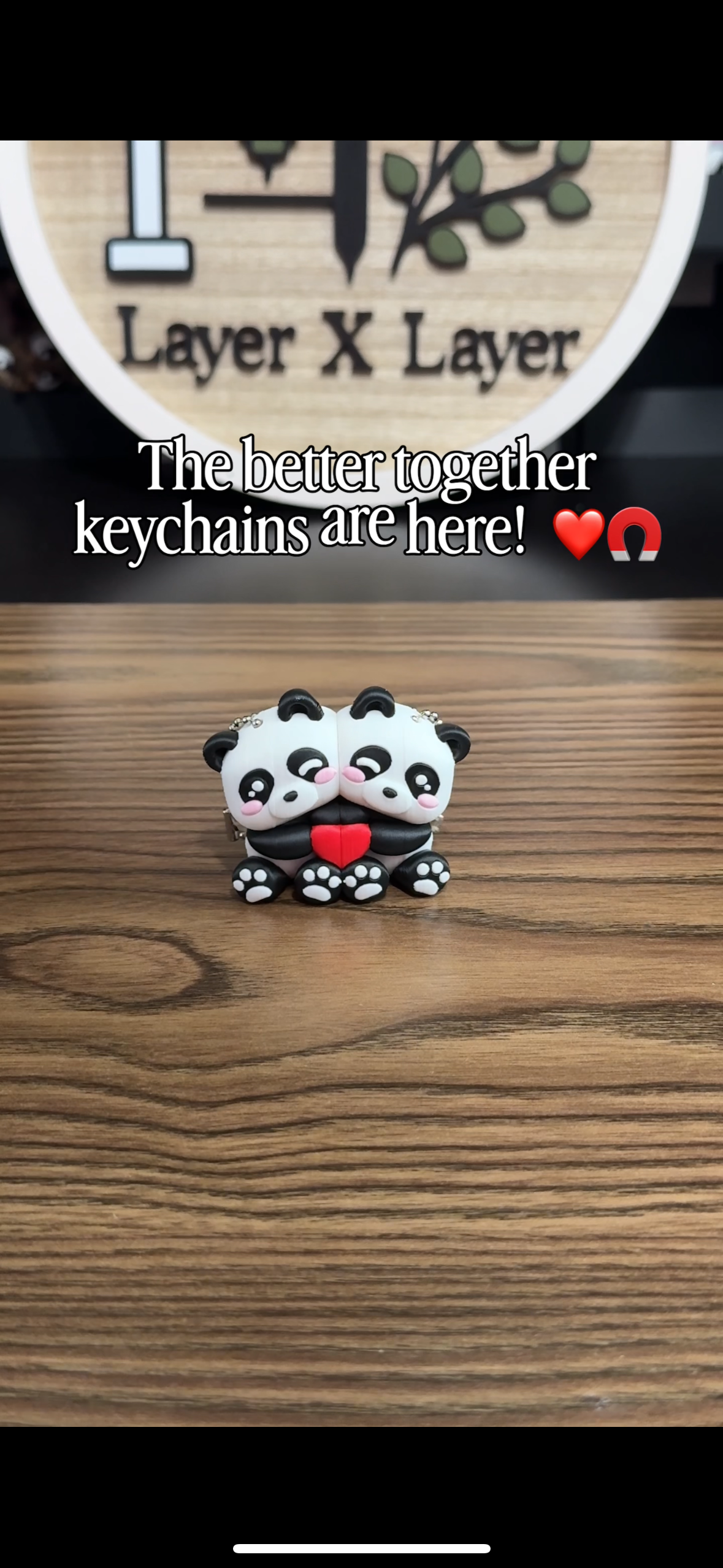 Better Together Keychain Set
