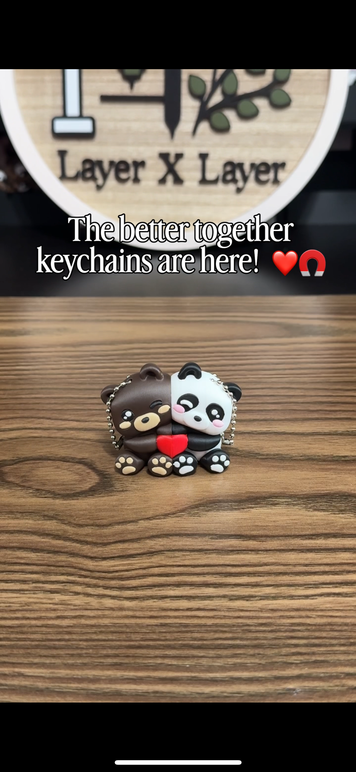 Better Together Keychain Set