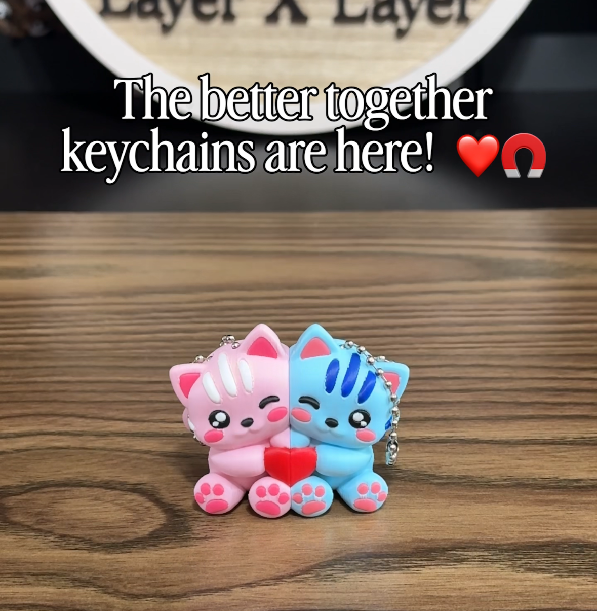 Better Together Keychain Set