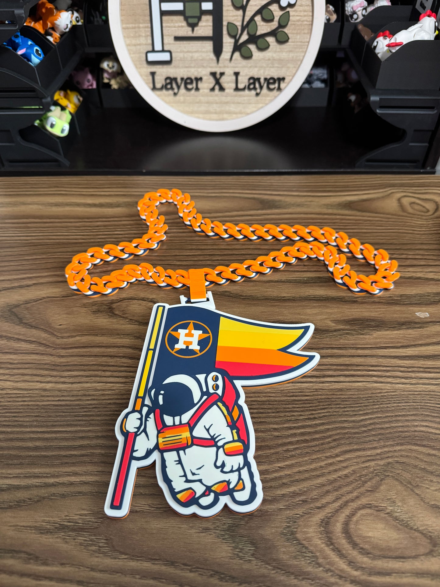 Astros Astronaut Cuban Chain