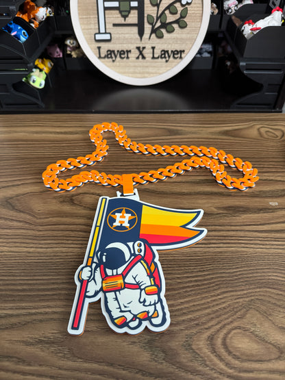 Astros Astronaut Cuban Chain