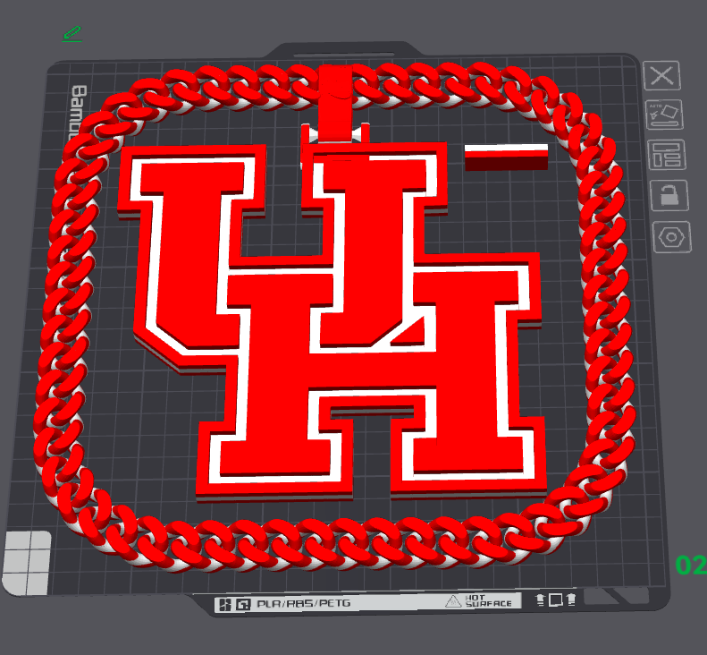 U of H Cuban Chain
