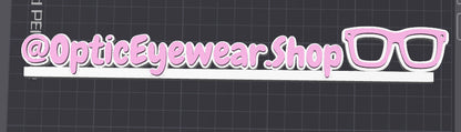 Flat Name Sign