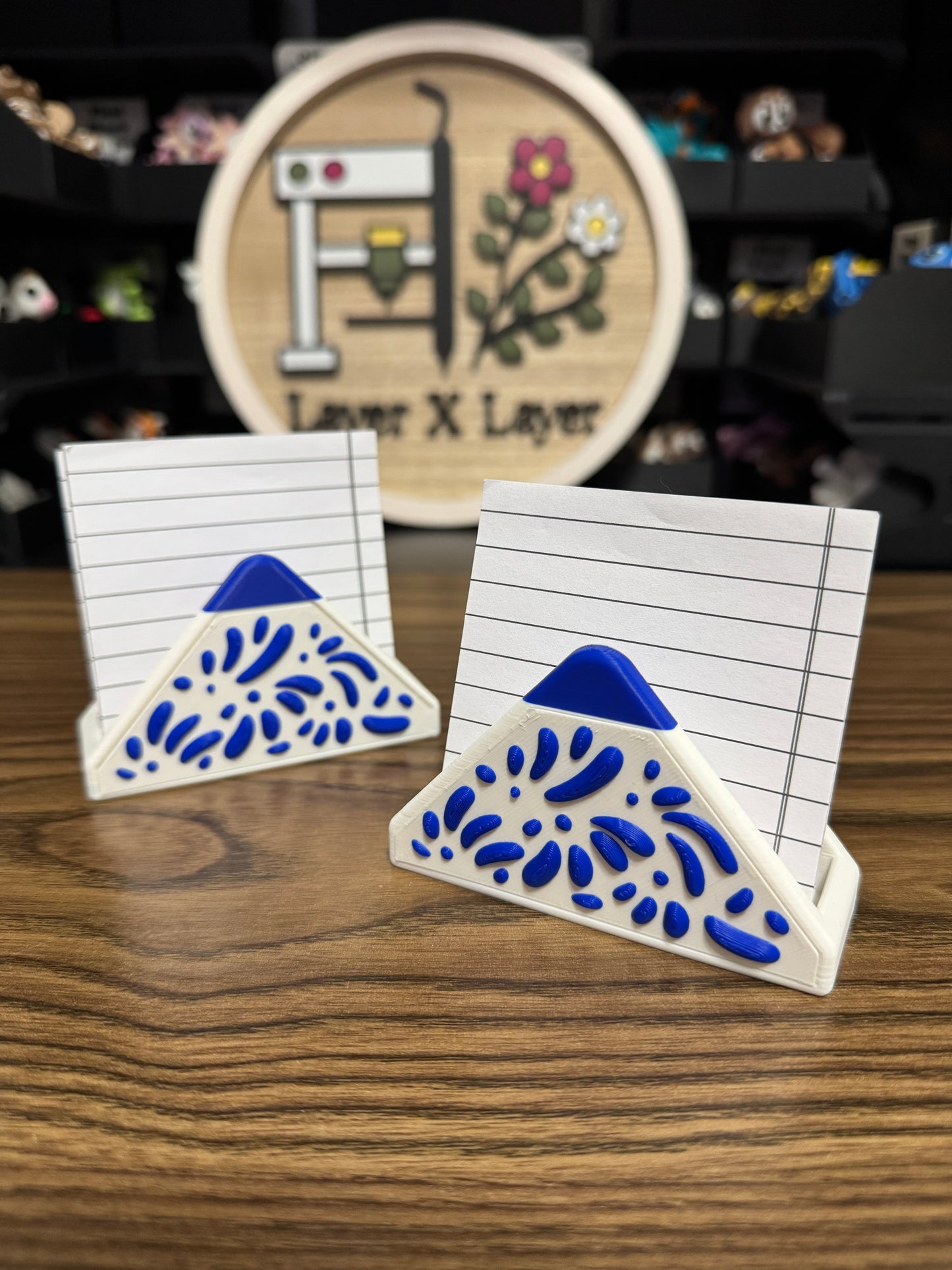 Talavera Upright Sticky Note Holder